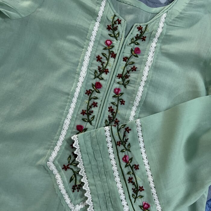 1 PC Women’s Hand Embroidered Lawn Shirt